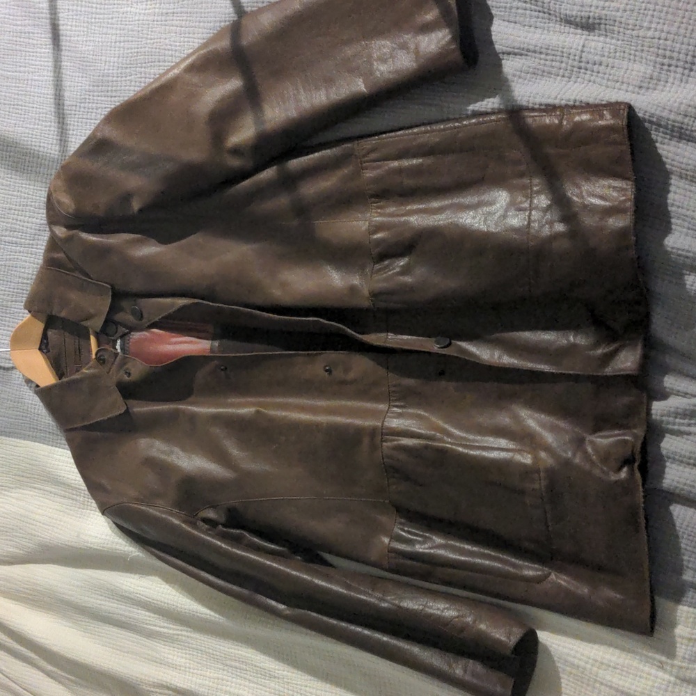 Strellson Buffalo skin pea coat